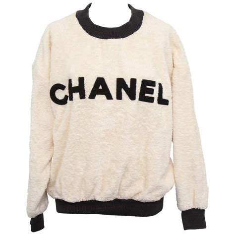 sweat chanel beige|chanel sweaters for women.